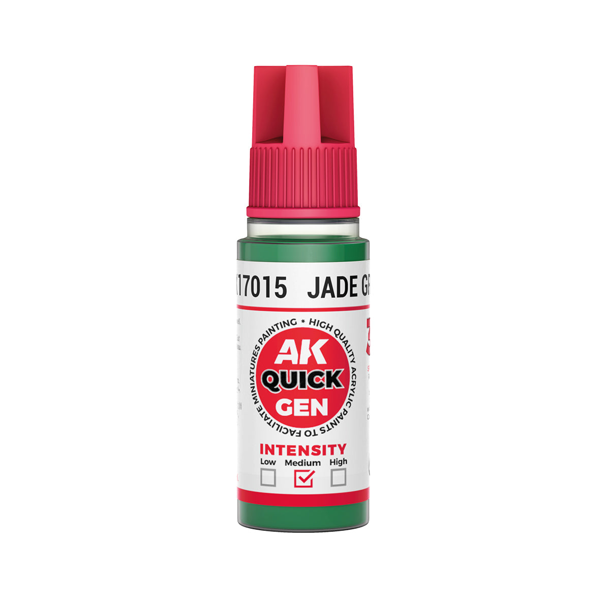 AK17015 - JADE GREEN - 18ML - QUICK GEN COLOR
