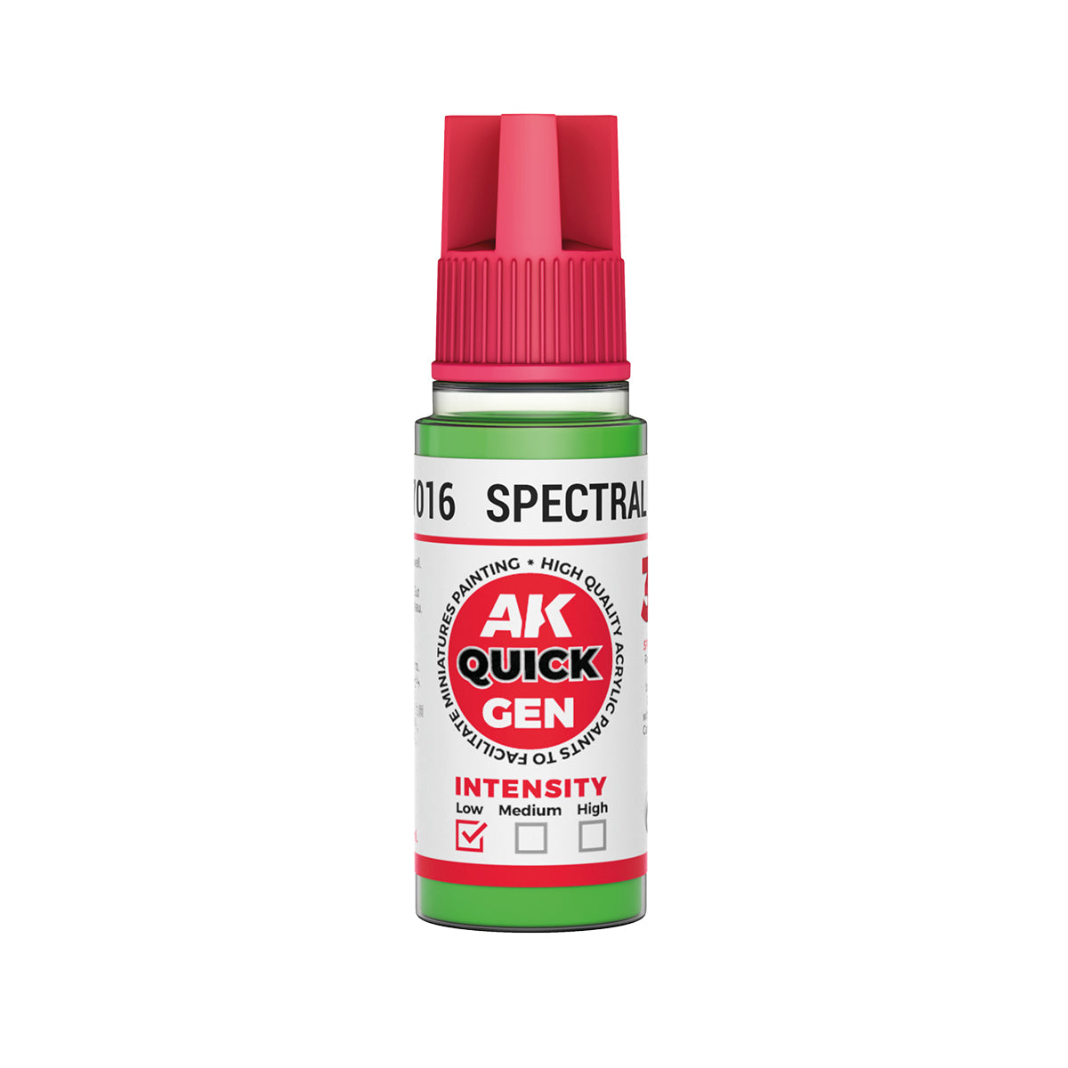 AK17016 - SPECTRAL GREEN - 18ML - QUICK GEN COLOR