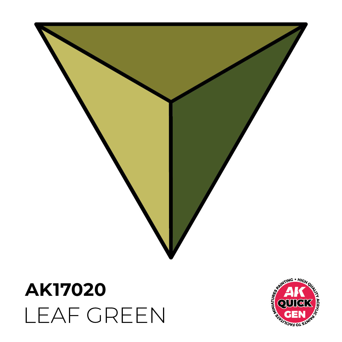 AK17020 - LEAF GREEN - 18ML - QUICK GEN COLOR