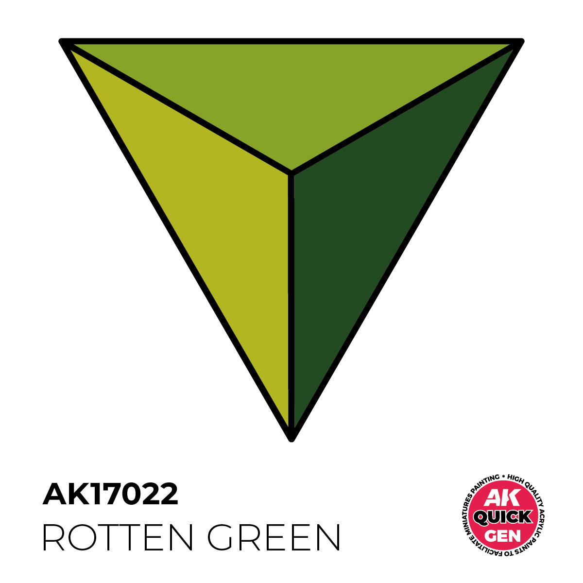AK17022 - ROTTEN GREEN - 18ML - QUICK GEN COLOR