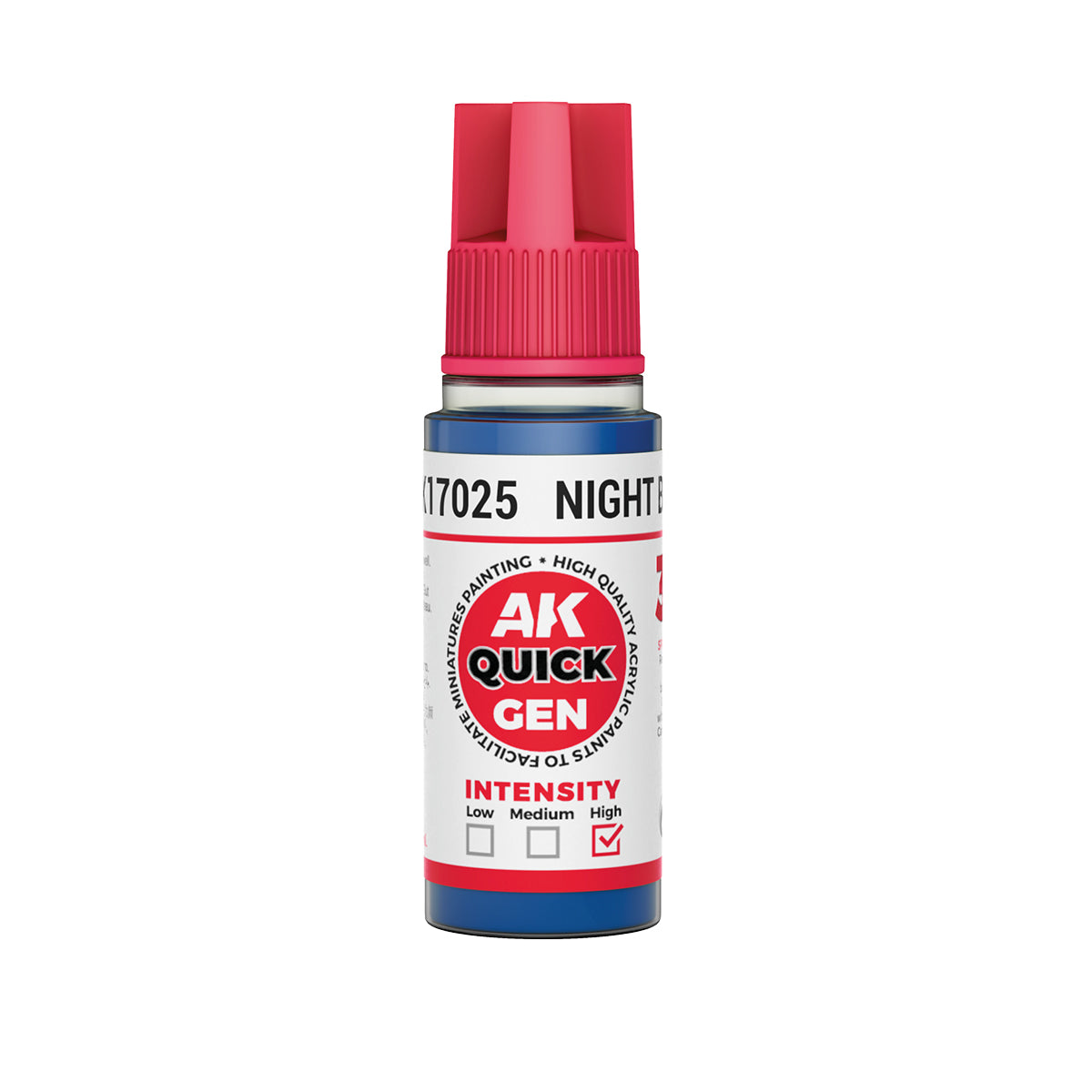 AK17025 - NIGHT BLUE - 18ML - QUICK GEN COLOR