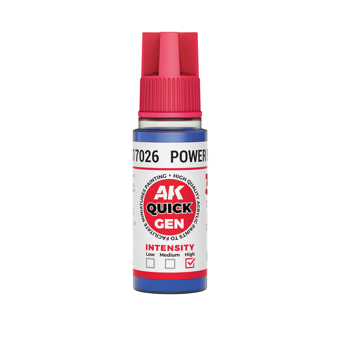 AK17026 - POWDER BLUE - 18ML - QUICK GEN COLOR