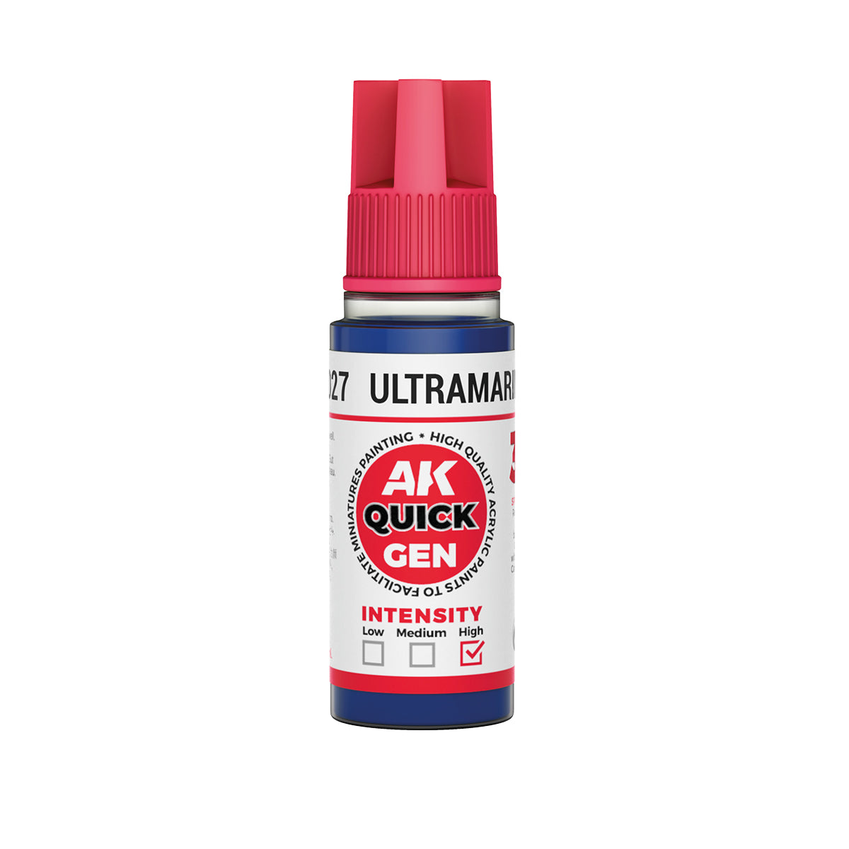 AK17027 - ULTRAMARINE BLUE - 18ML - QUICK GEN COLOR
