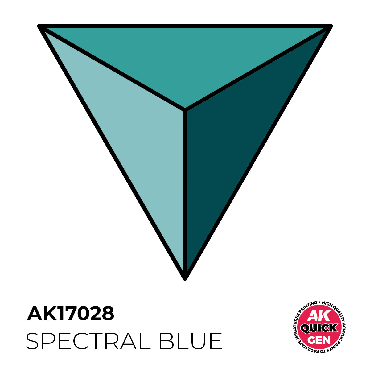 AK17028 - SPECTRAL BLUE - 18ML - QUICK GEN COLOR