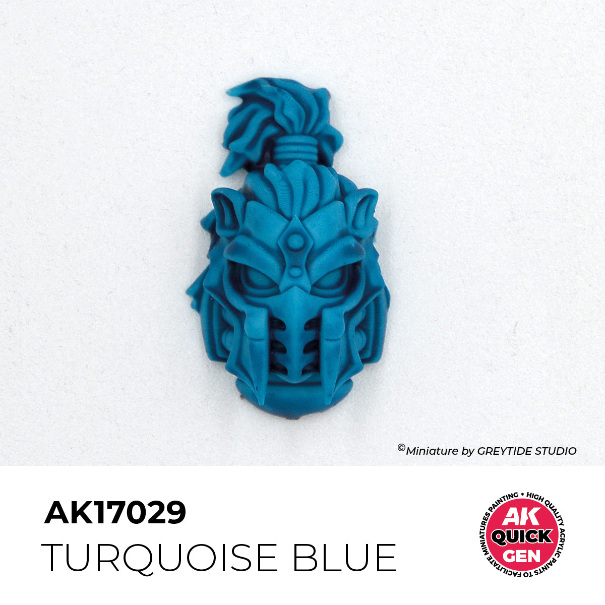 AK17029 -TURQUOISE BLUE - 18ML - QUICK GEN COLOR