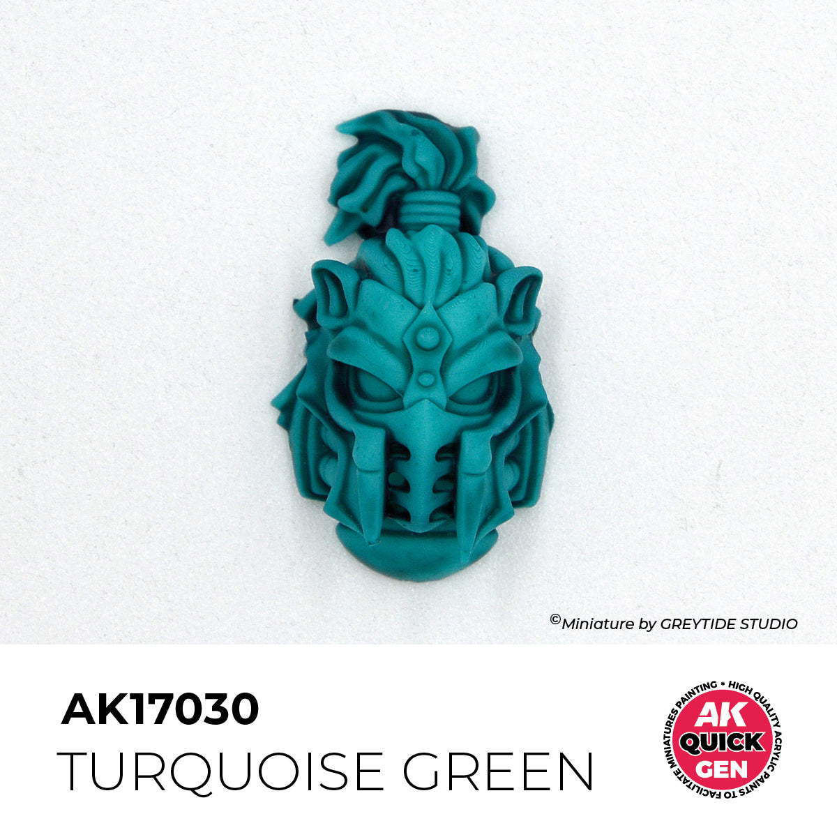 AK17030 -TURQUOISE GREEN - 18ML - QUICK GEN COLOR