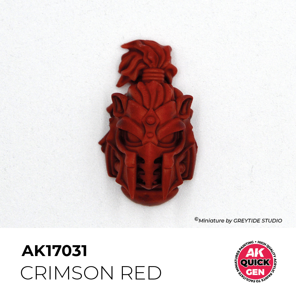 AK17031 - CRIMSON RED - 18ML - QUICK GEN COLOR
