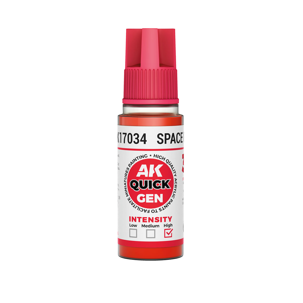 AK17034 -SPACE RED - 18ML - QUICK GEN COLOR