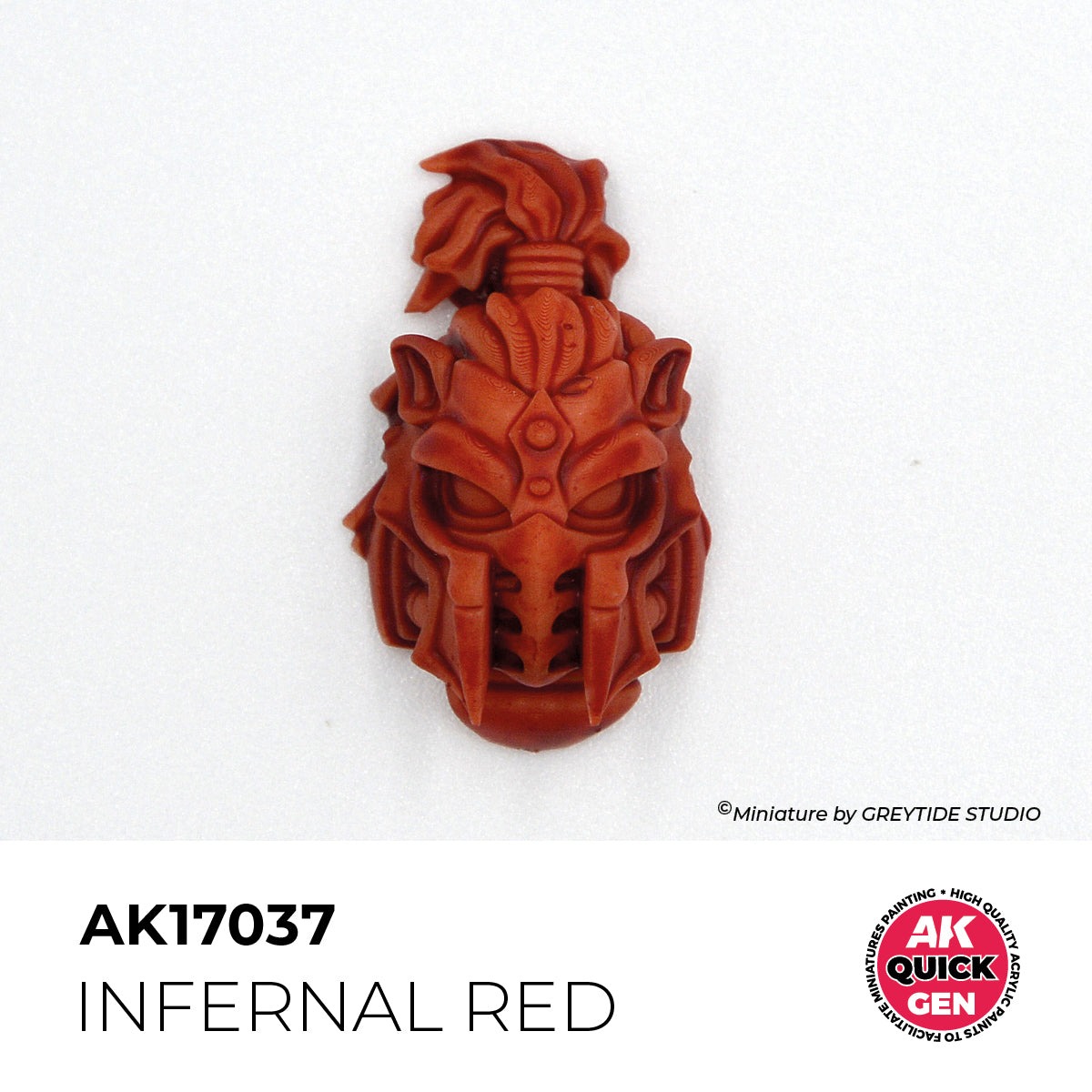 AK17037 - INFERNAL RED - 18ML - QUICK GEN COLOR