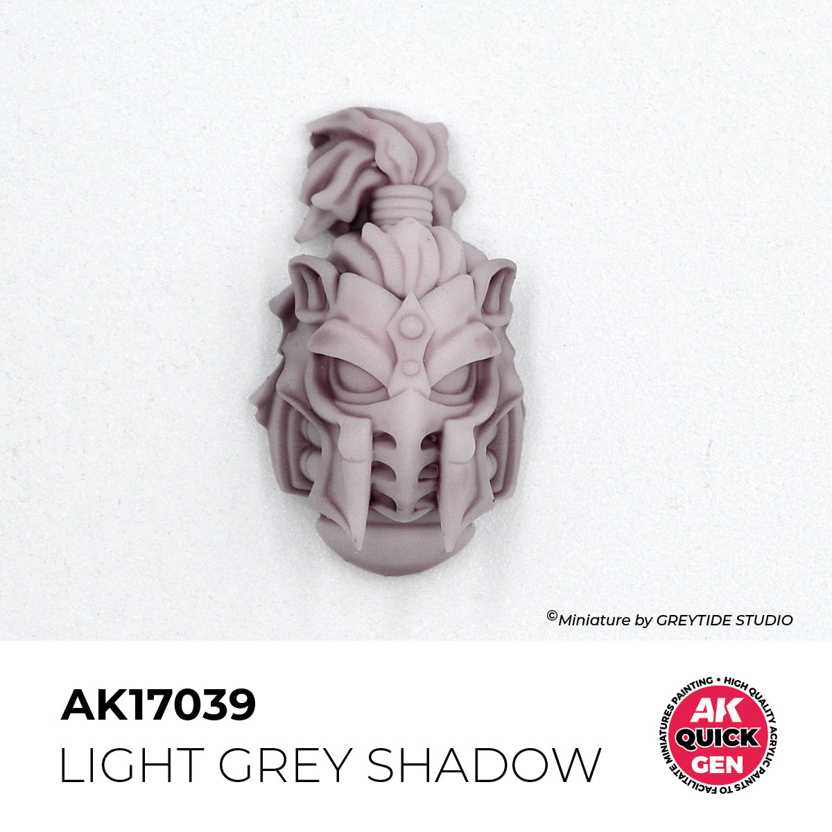 AK17039 -LIGHT GREY SHADOW - 18ML - QUICK GEN COLOR
