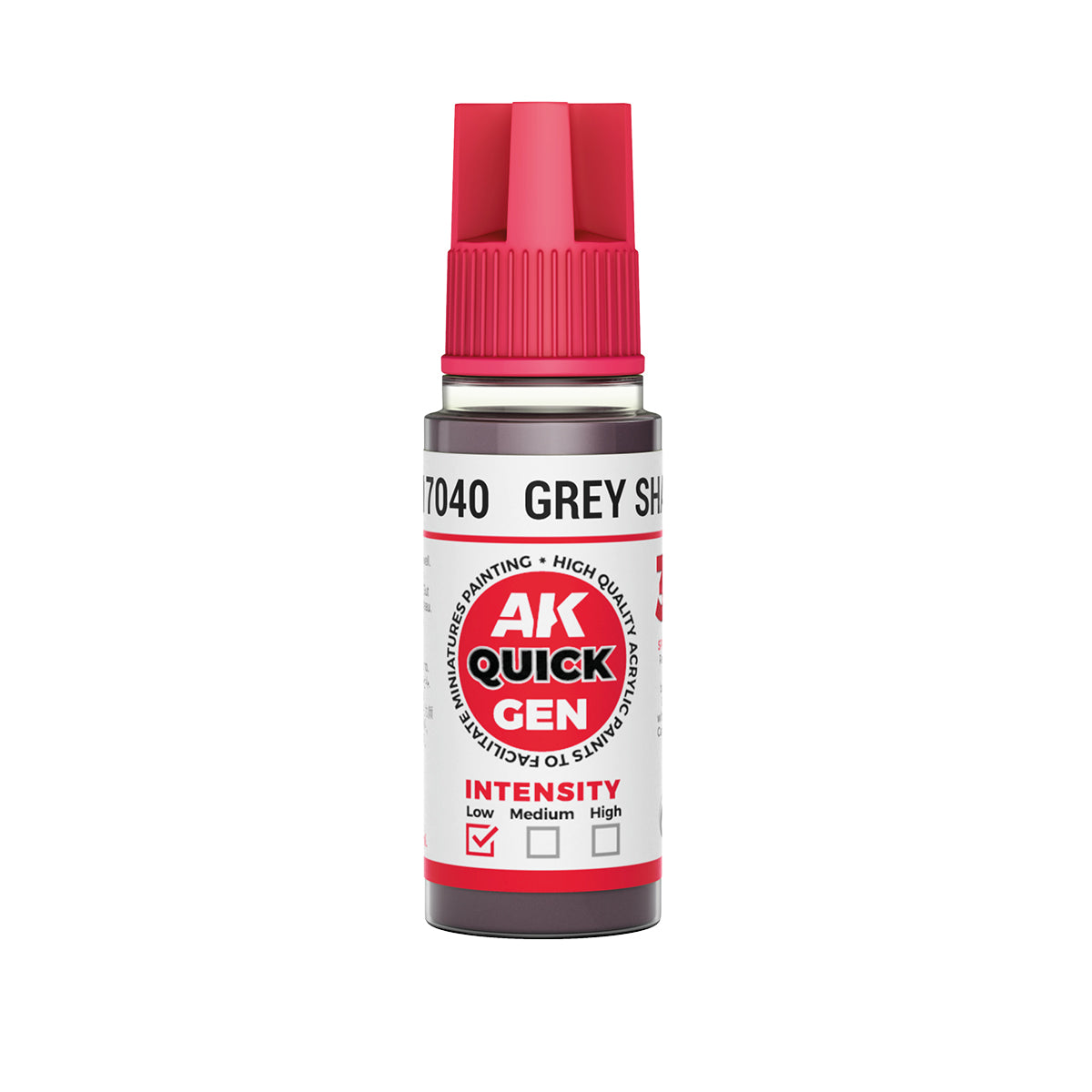 AK17040 -GREY SHADOW - 18ML - QUICK GEN COLOR
