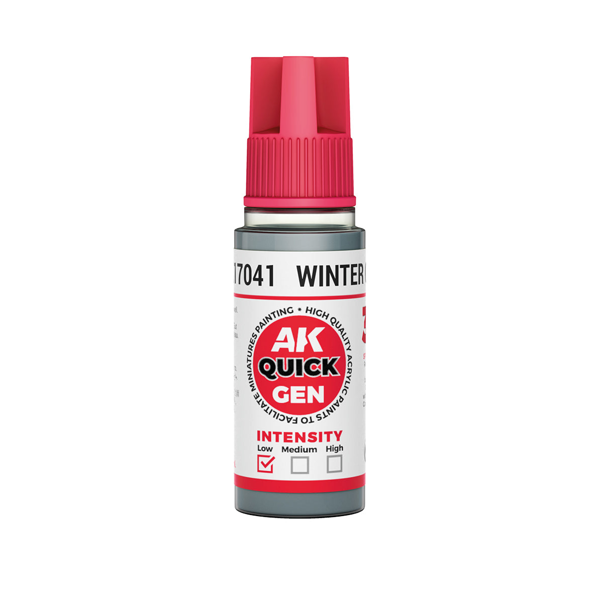AK17041 - WINTER GREY - 18ML - QUICK GEN COLOR