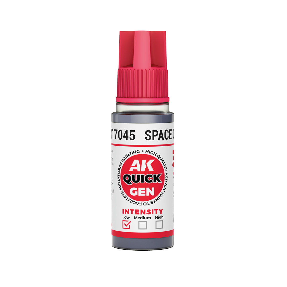 AK17045 - SPACE GREY - 18ML - QUICK GEN COLOR