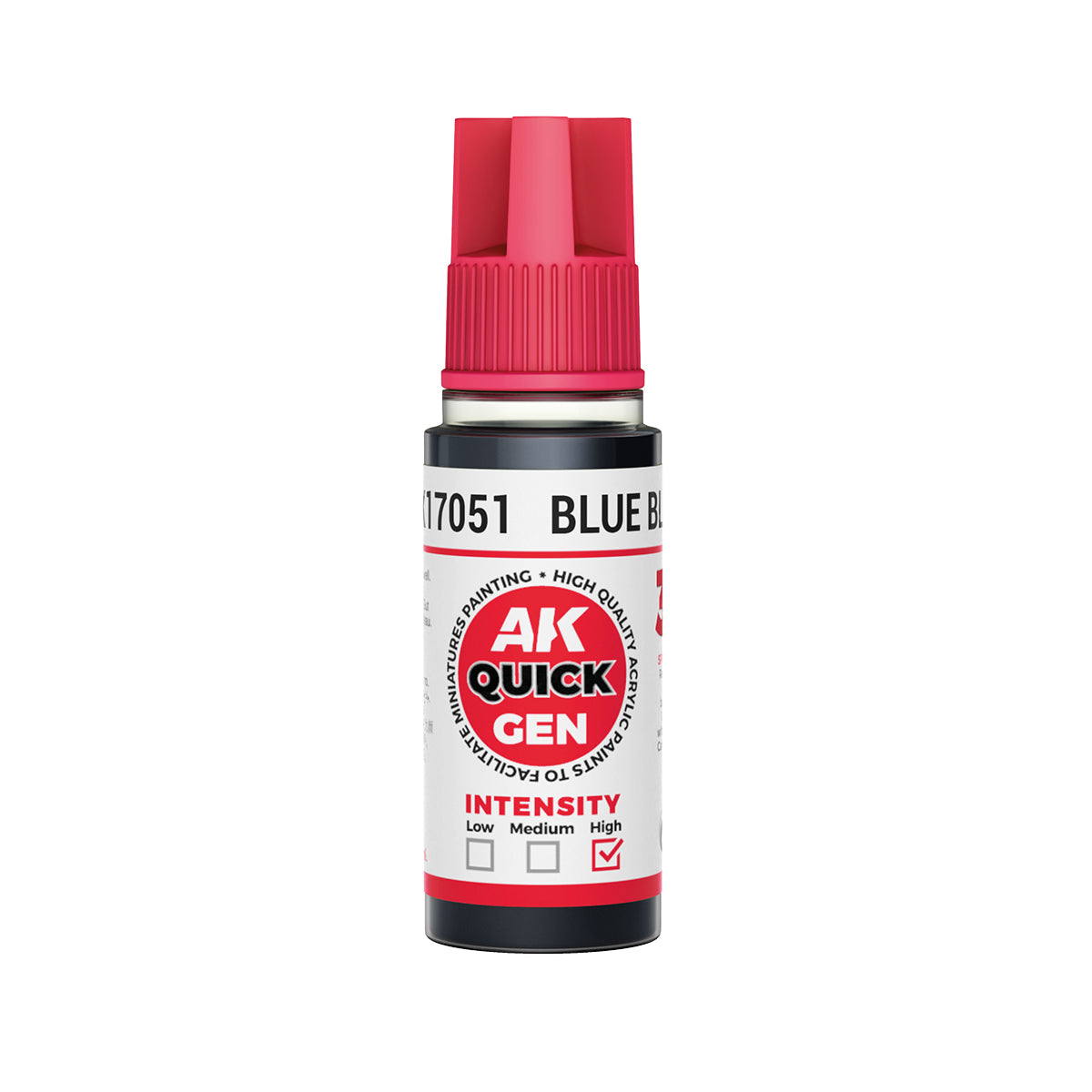 AK17051 - BLUE BLACK - 18ML - QUICK GEN COLOR