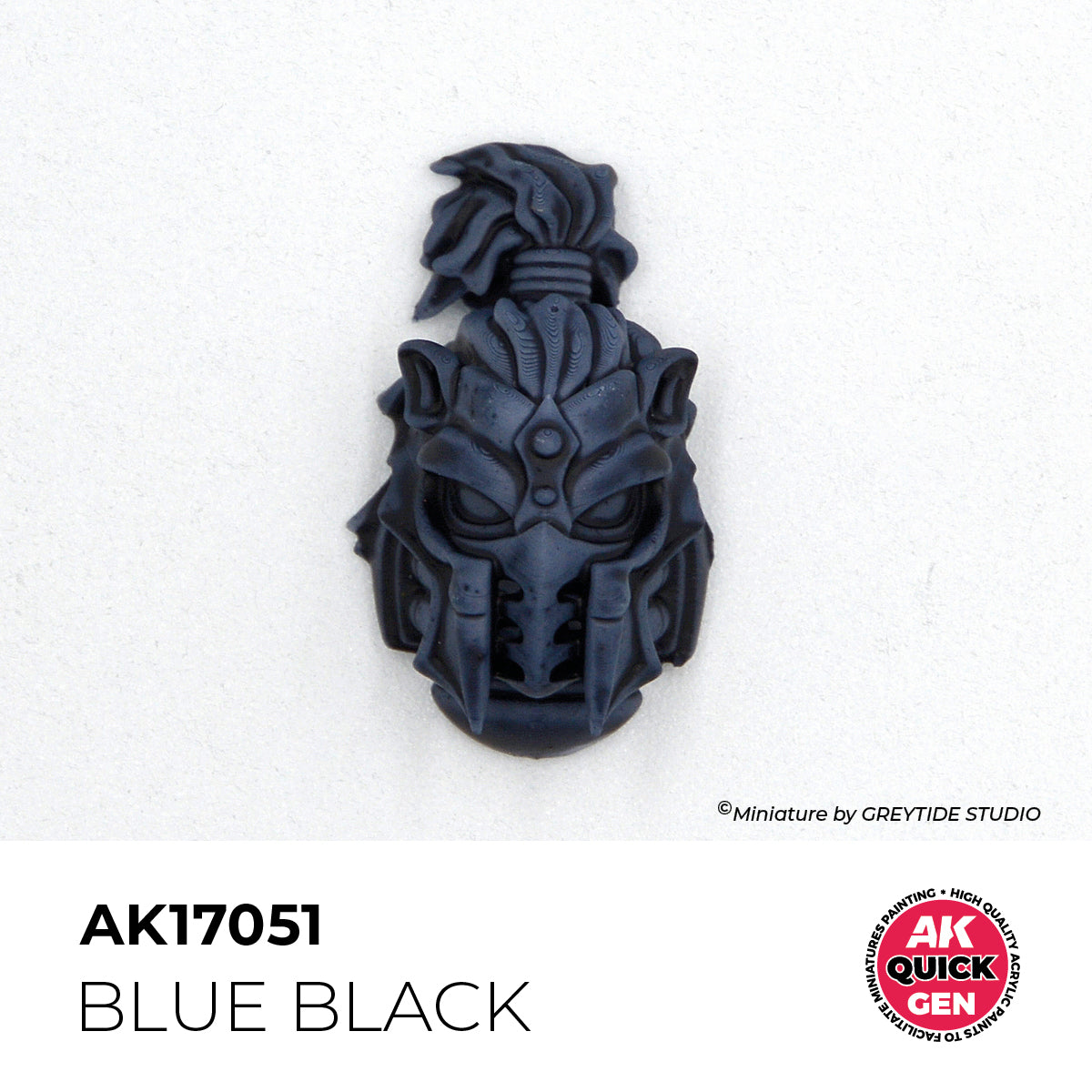 AK17051 - BLUE BLACK - 18ML - QUICK GEN COLOR