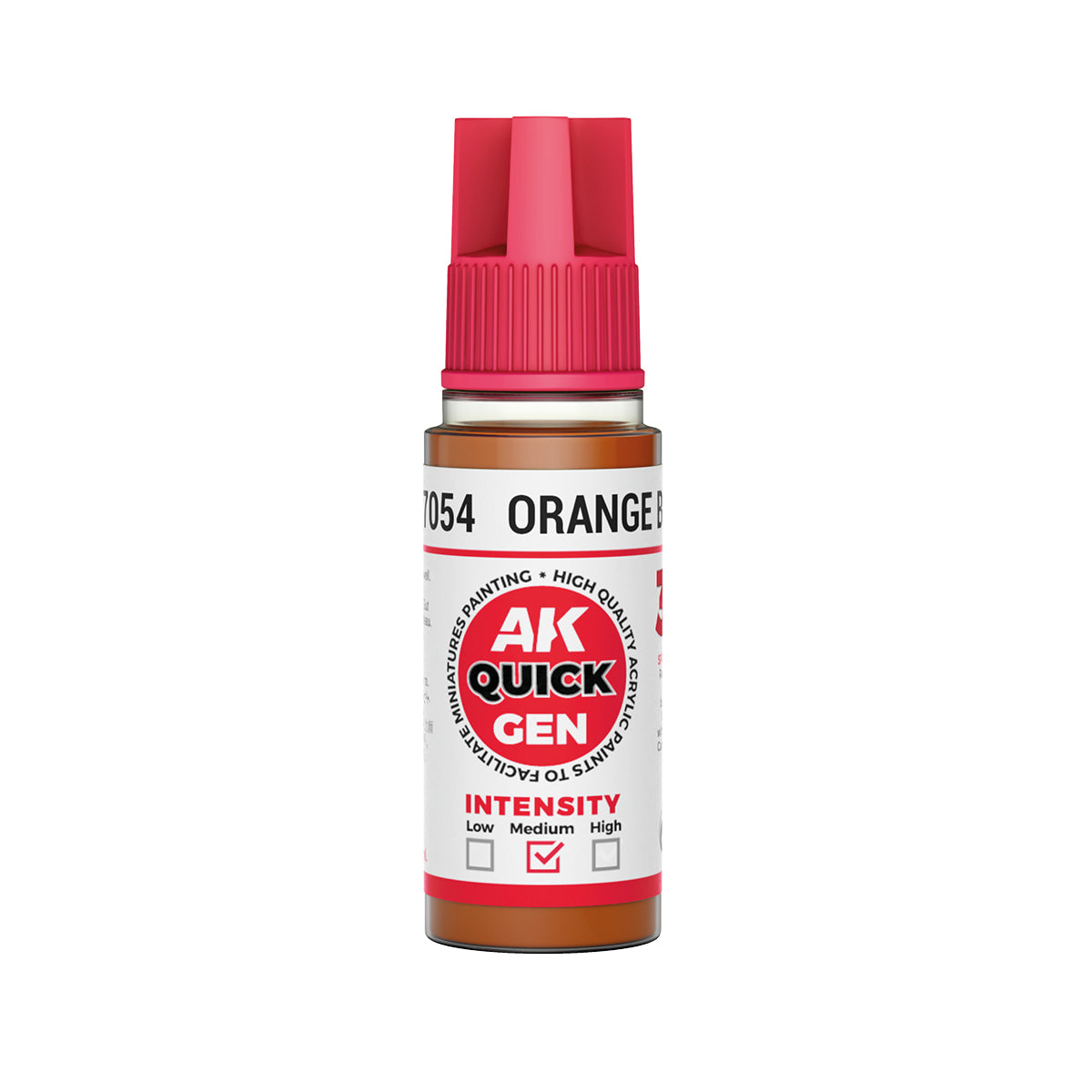 AK17054 - ORANGE BROWN - 18ML - QUICK GEN COLOR