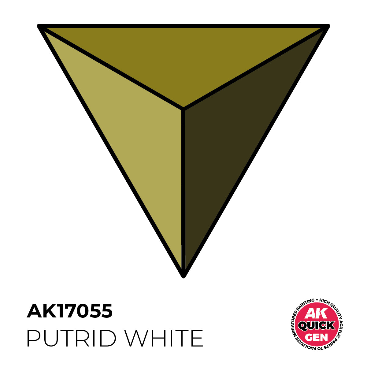 AK17055 - PUTRID WHITE - 18ML - QUICK GEN COLOR