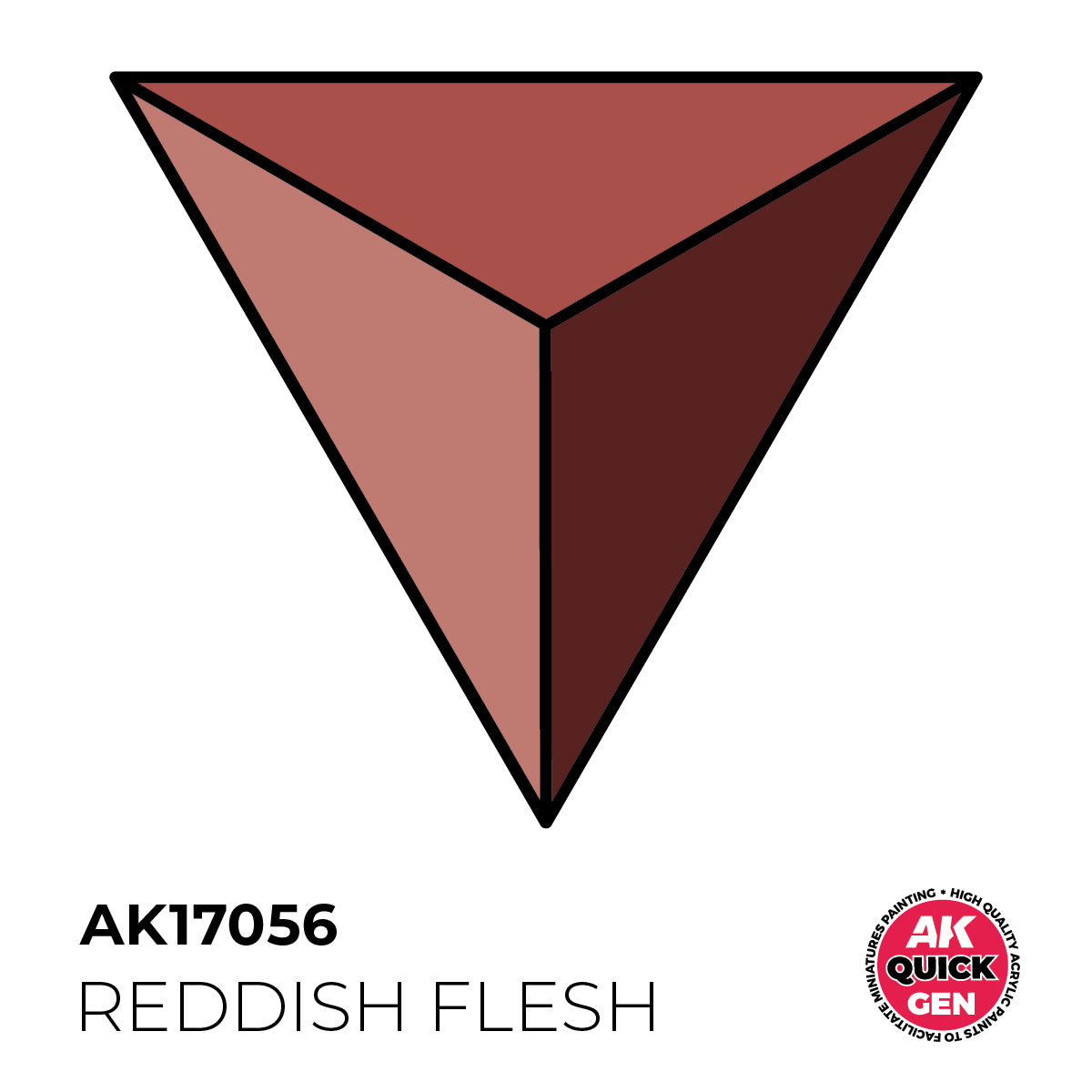 AK17056 - REDDISH FLESH - 18ML - QUICK GEN COLOR