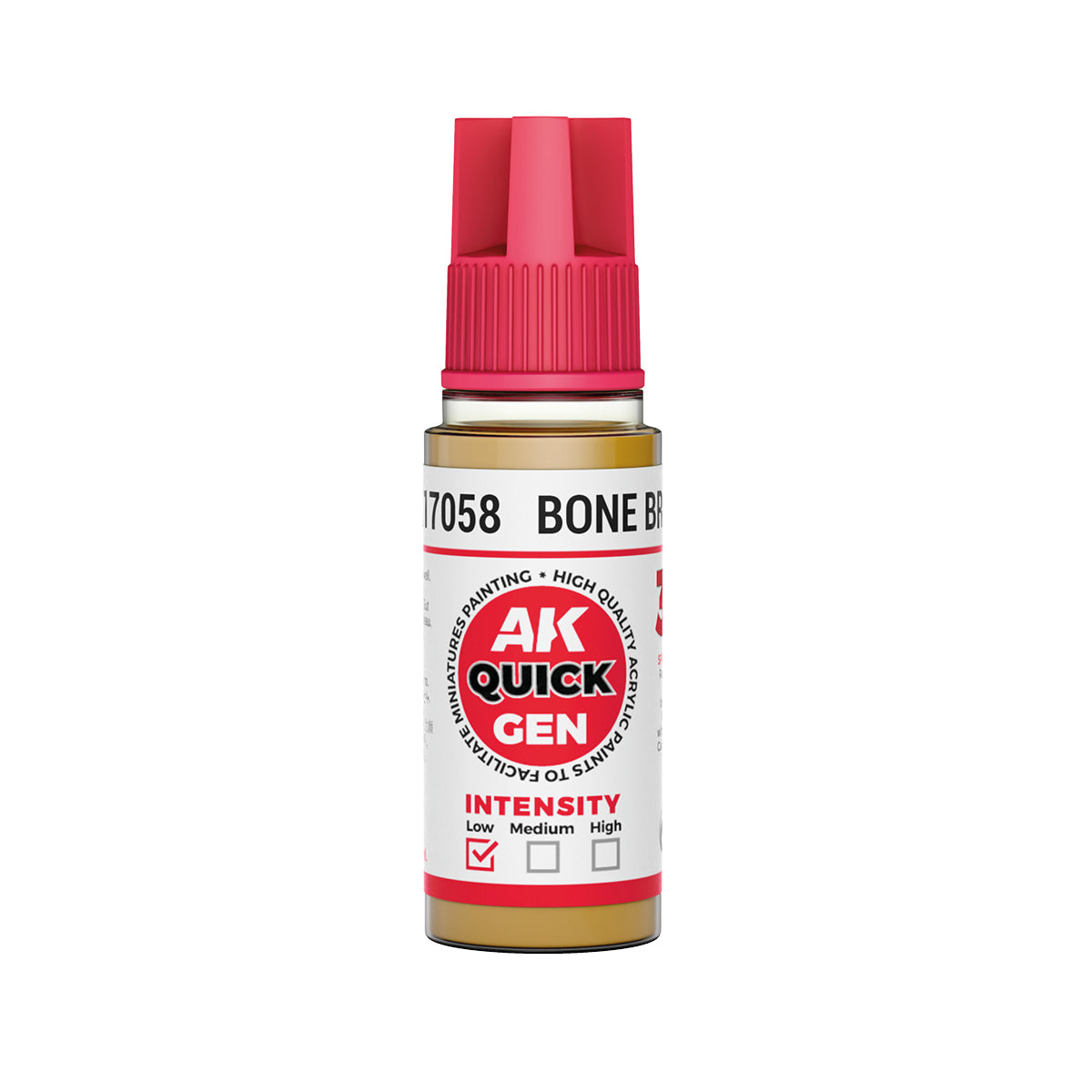 AK17058 - BONE BROWN - 18ML - QUICK GEN COLOR