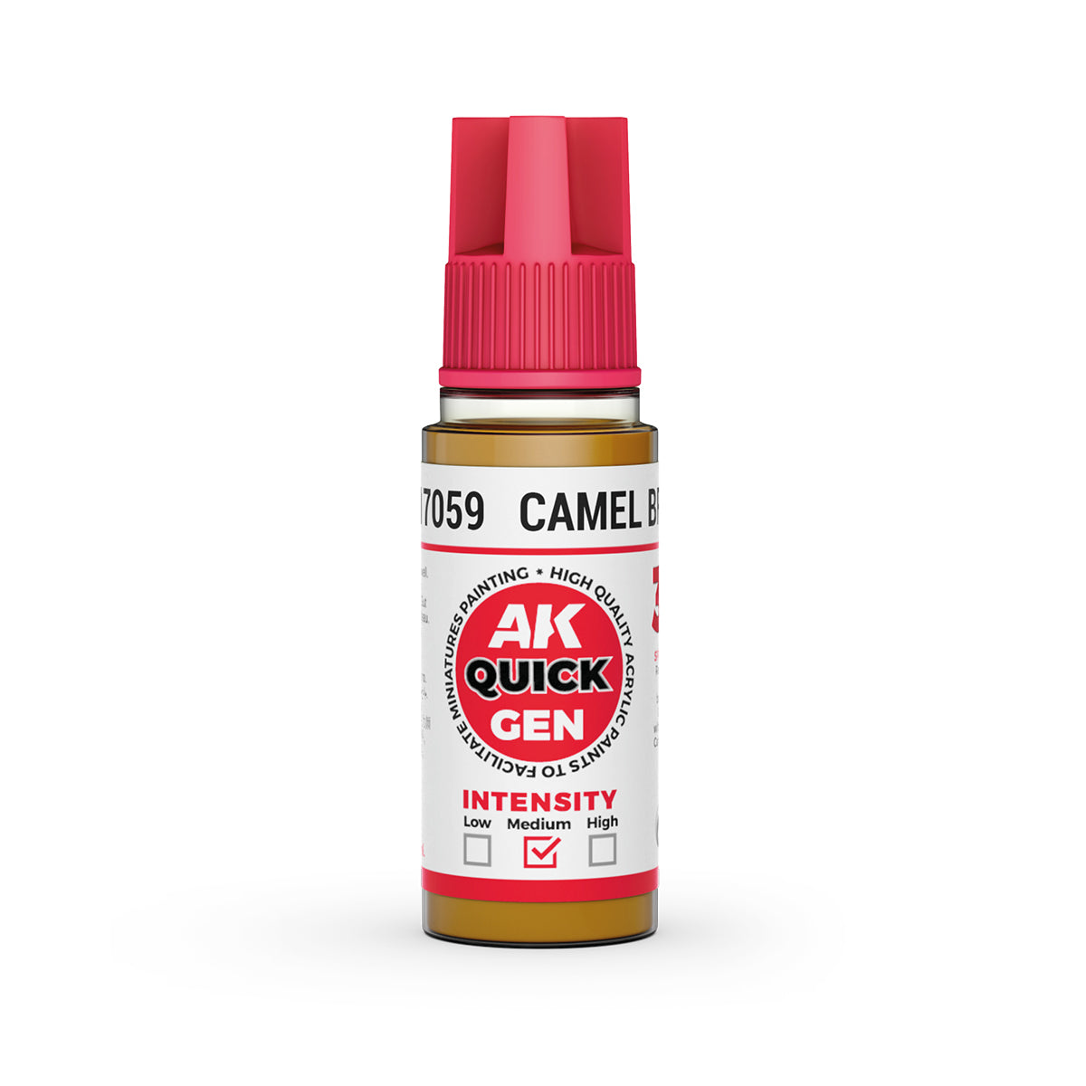 AK17059 - CAMEL BROWN - 18ML - QUICK GEN COLOR