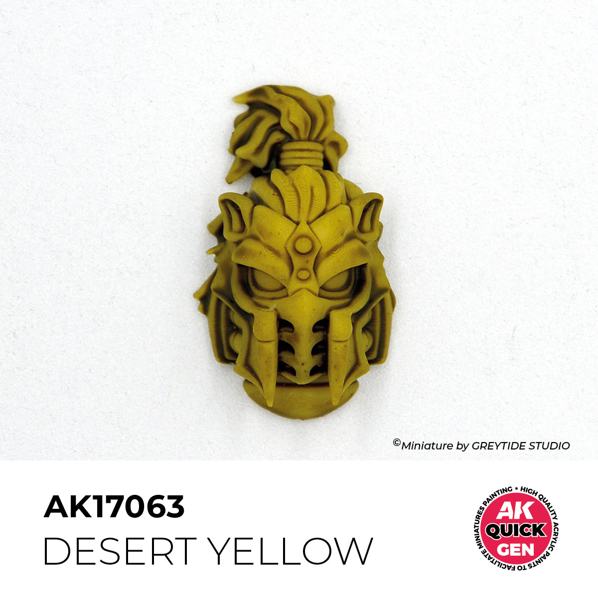 AK17063 - DESSERT YELLOW - 18ML - QUICK GEN COLOR
