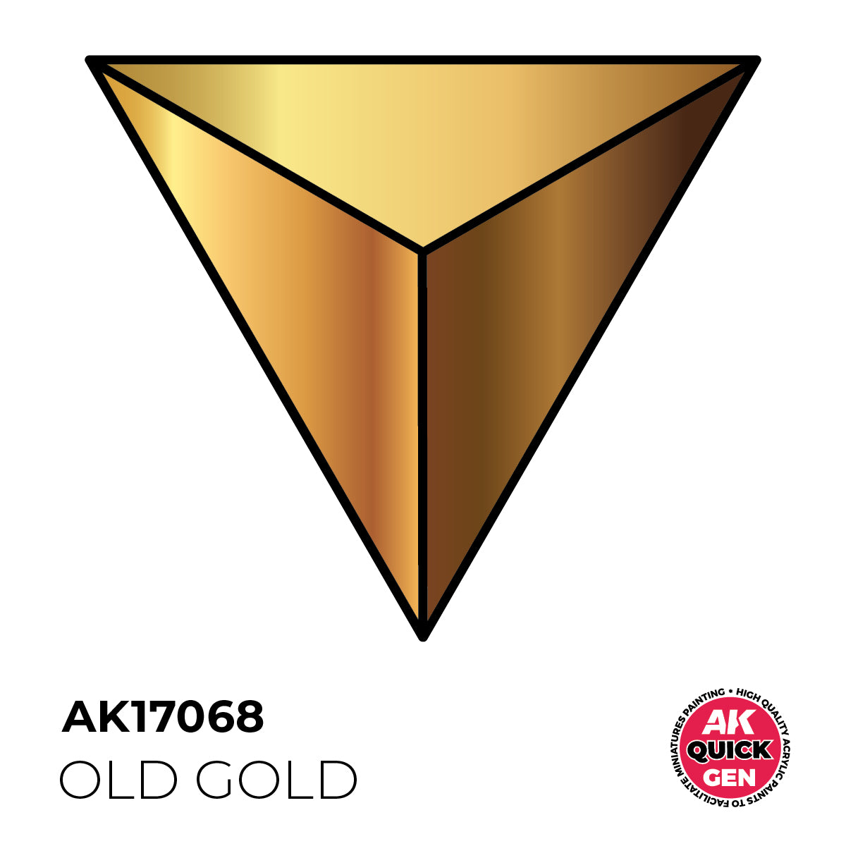 AK17068 - OLD GOLD - 18ML - QUICK GEN COLOR