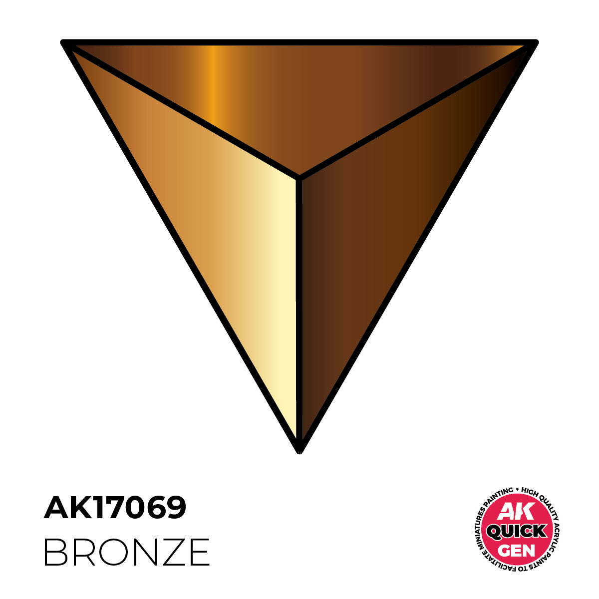 AK17069 - BRONZE - 18ML - QUICK GEN COLOR