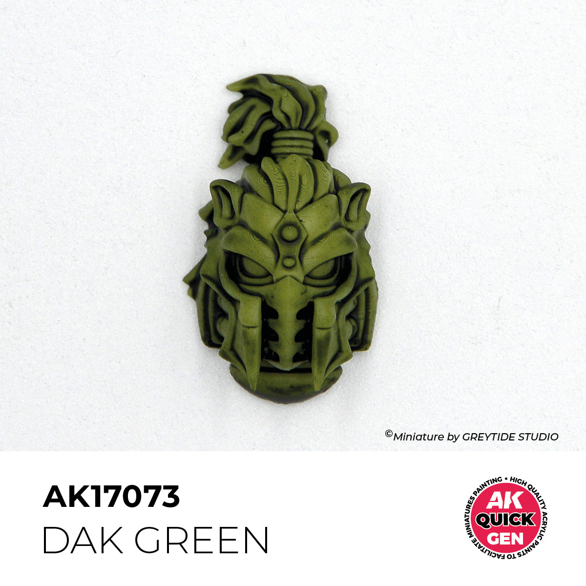 AK17073 - DARK GREEN - 18ML - QUICK GEN COLOR