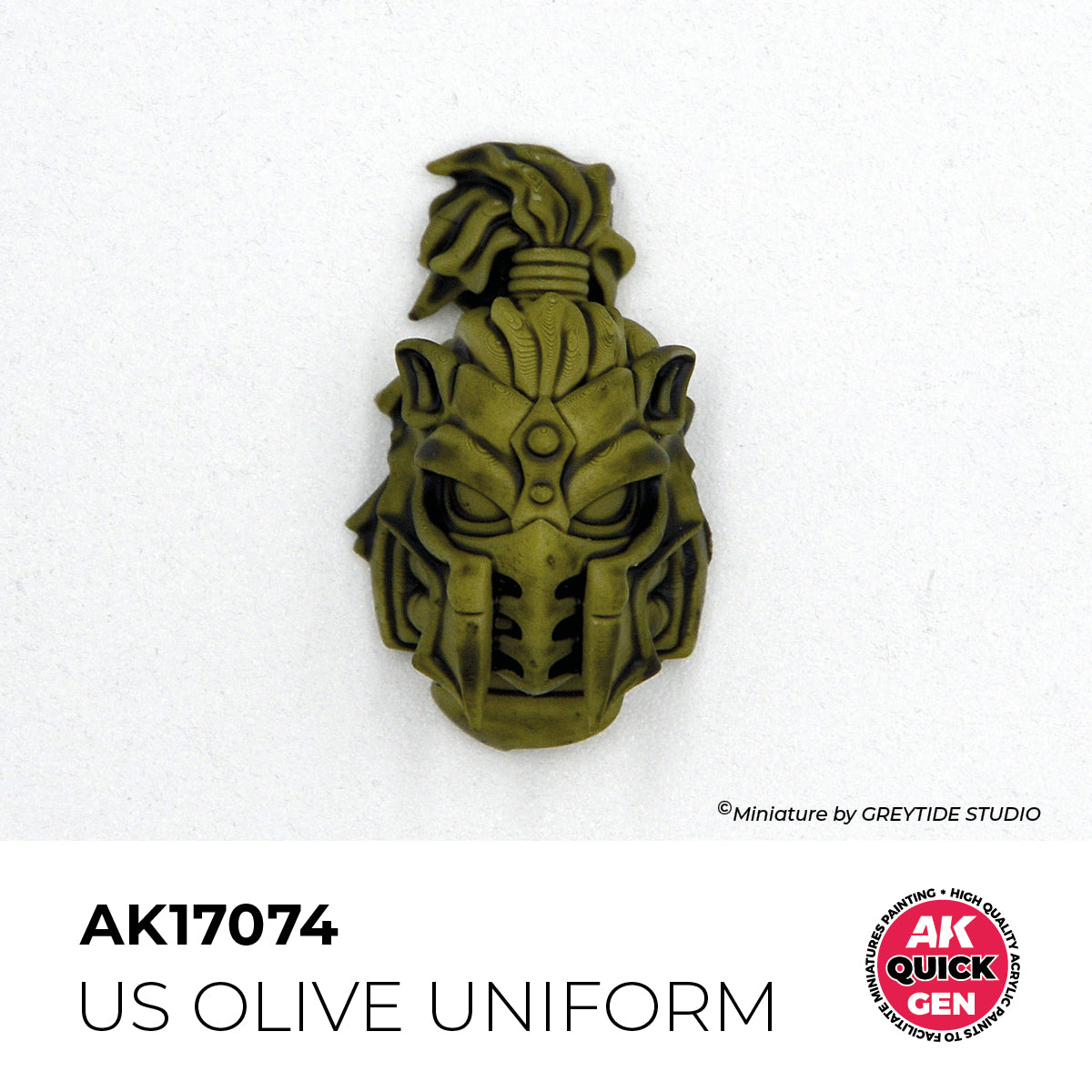 AK17074 - US OLIVE UNIFORM - 18ML - QUICK GEN COLOR