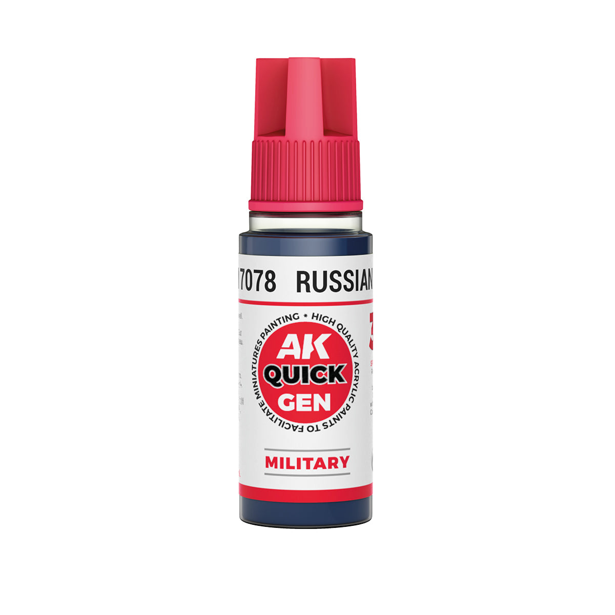 AK17078 - RUSSIAN BLUE - 18ML - QUICK GEN COLOR