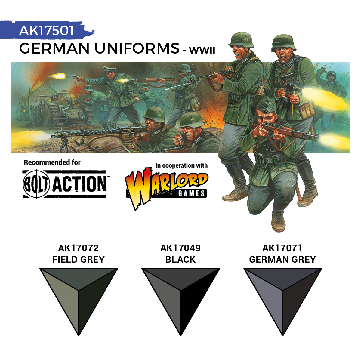 AK17501 - GERMAN WWII UNIFORMS – QUICK GEN SET