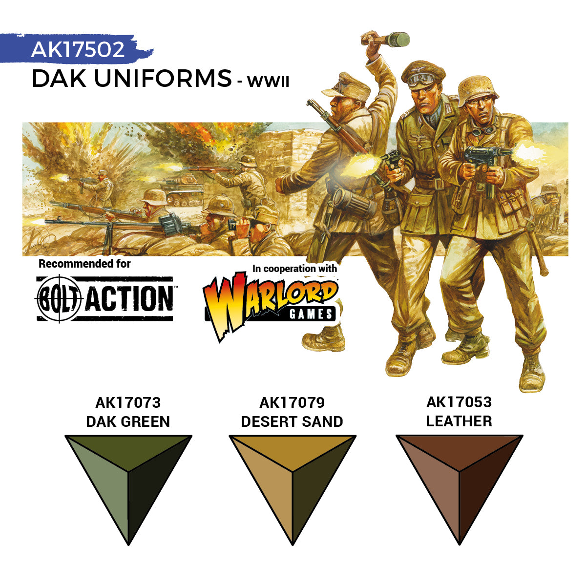 AK17502 - GERMAN DAK UNIFORMS – QUICK GEN SET