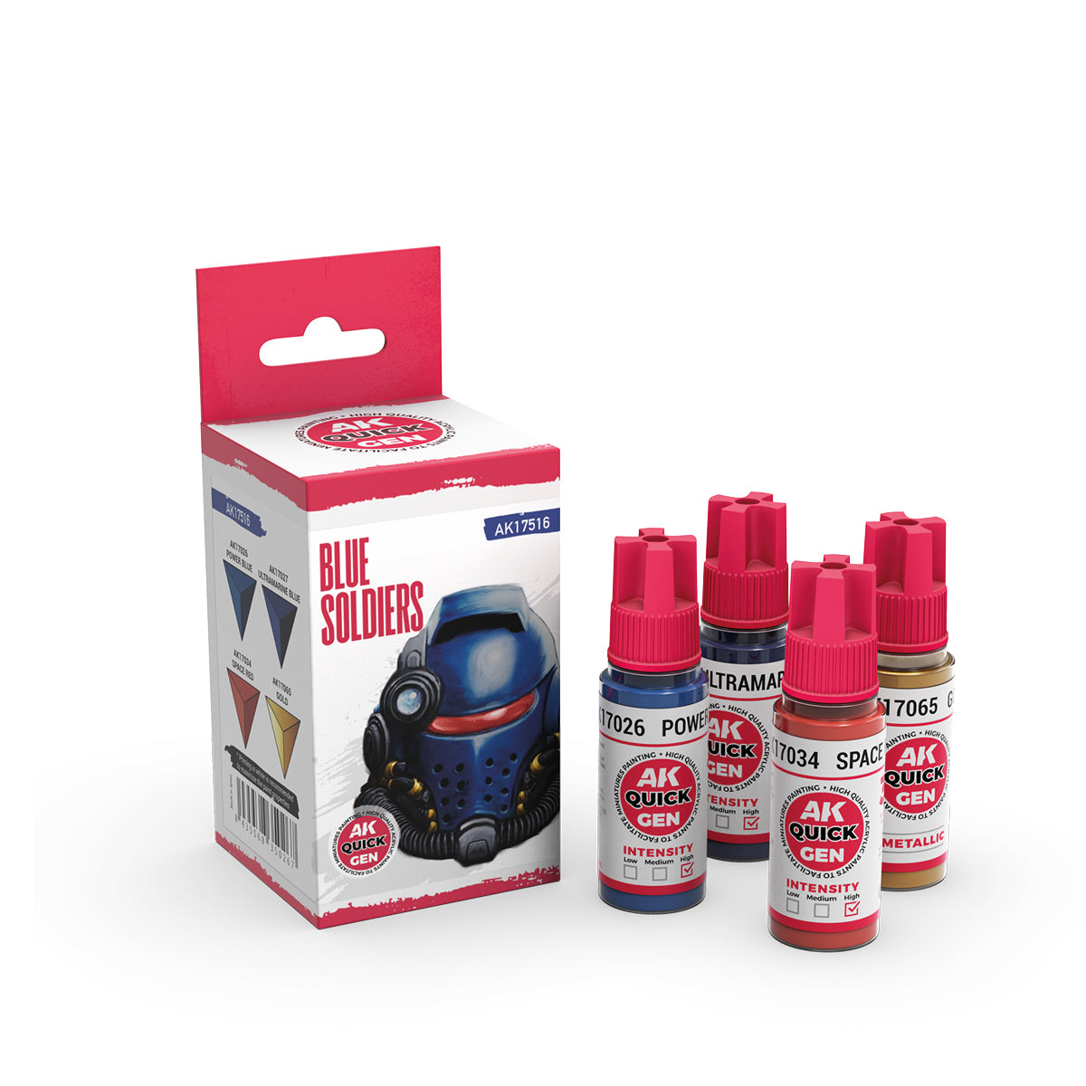 AK17516 -BLUE SOLDIERS – QUICK GEN SET
