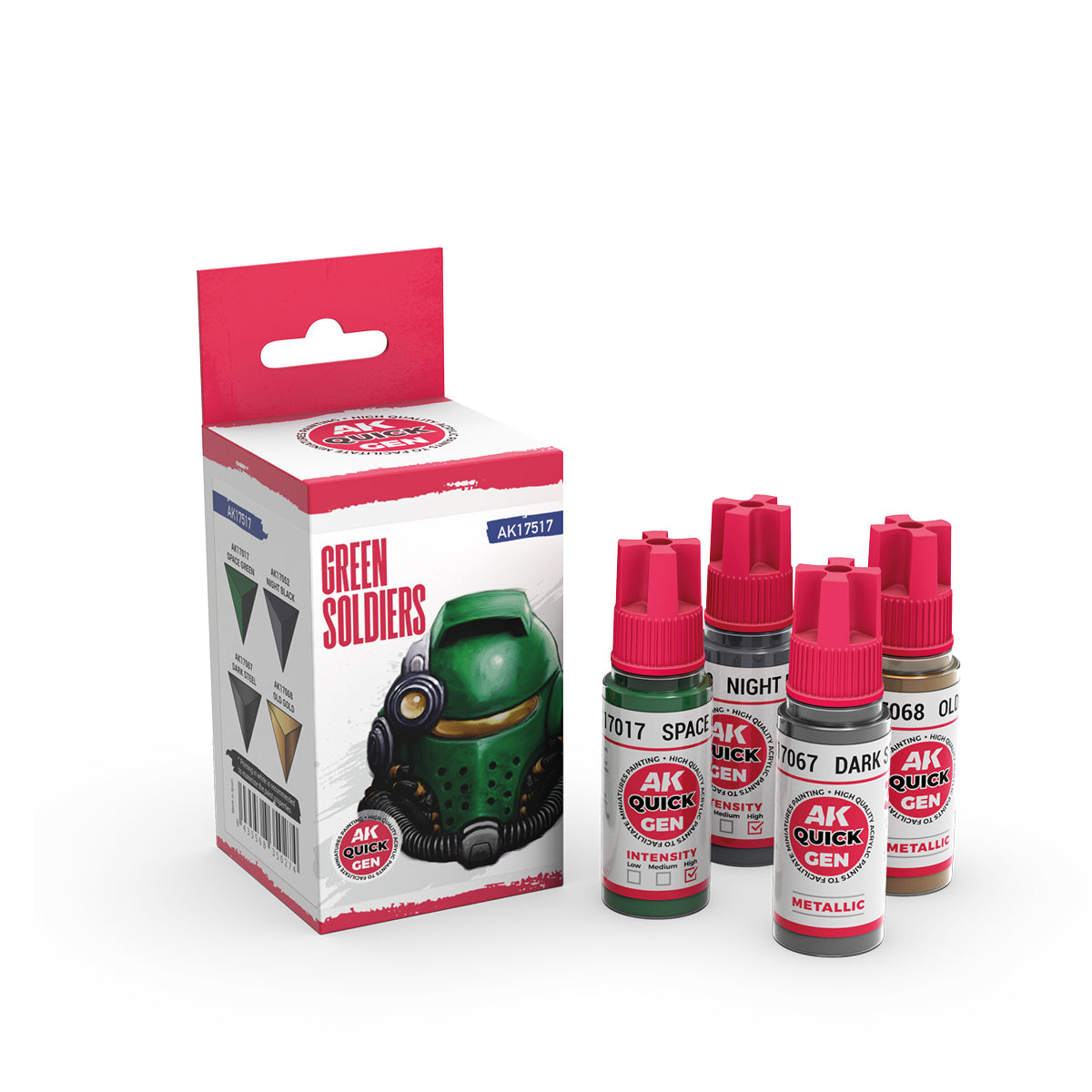 AK17517 - GREEN SOLDIERS – QUICK GEN SET