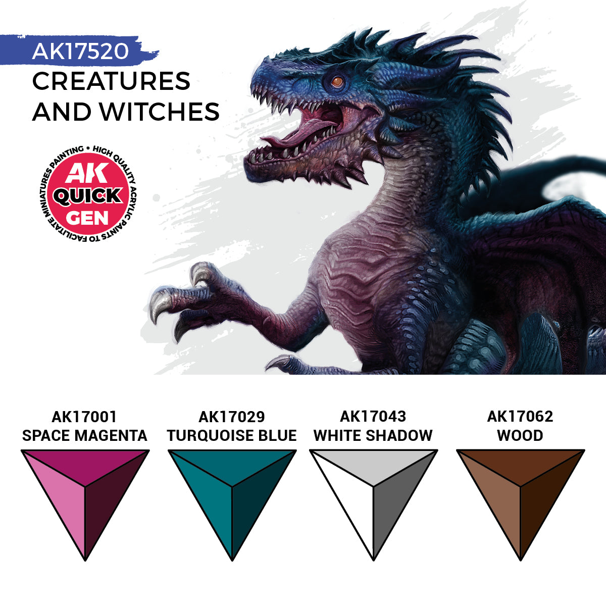 AK17520 -CREATURES AND WITCHES – QUICK GEN SET