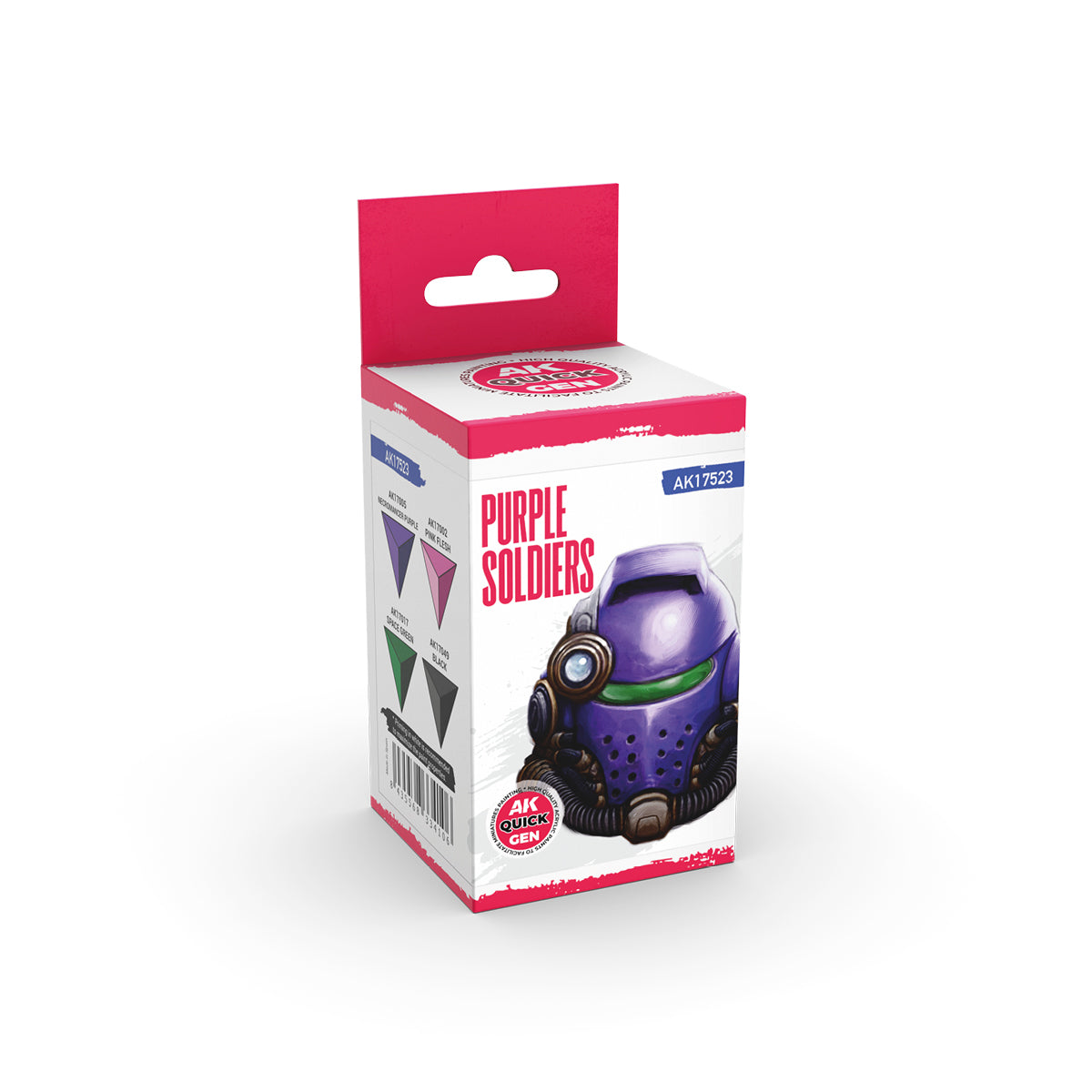 AK17523 - PURPLE SOLDIERS – QUICK GEN SET
