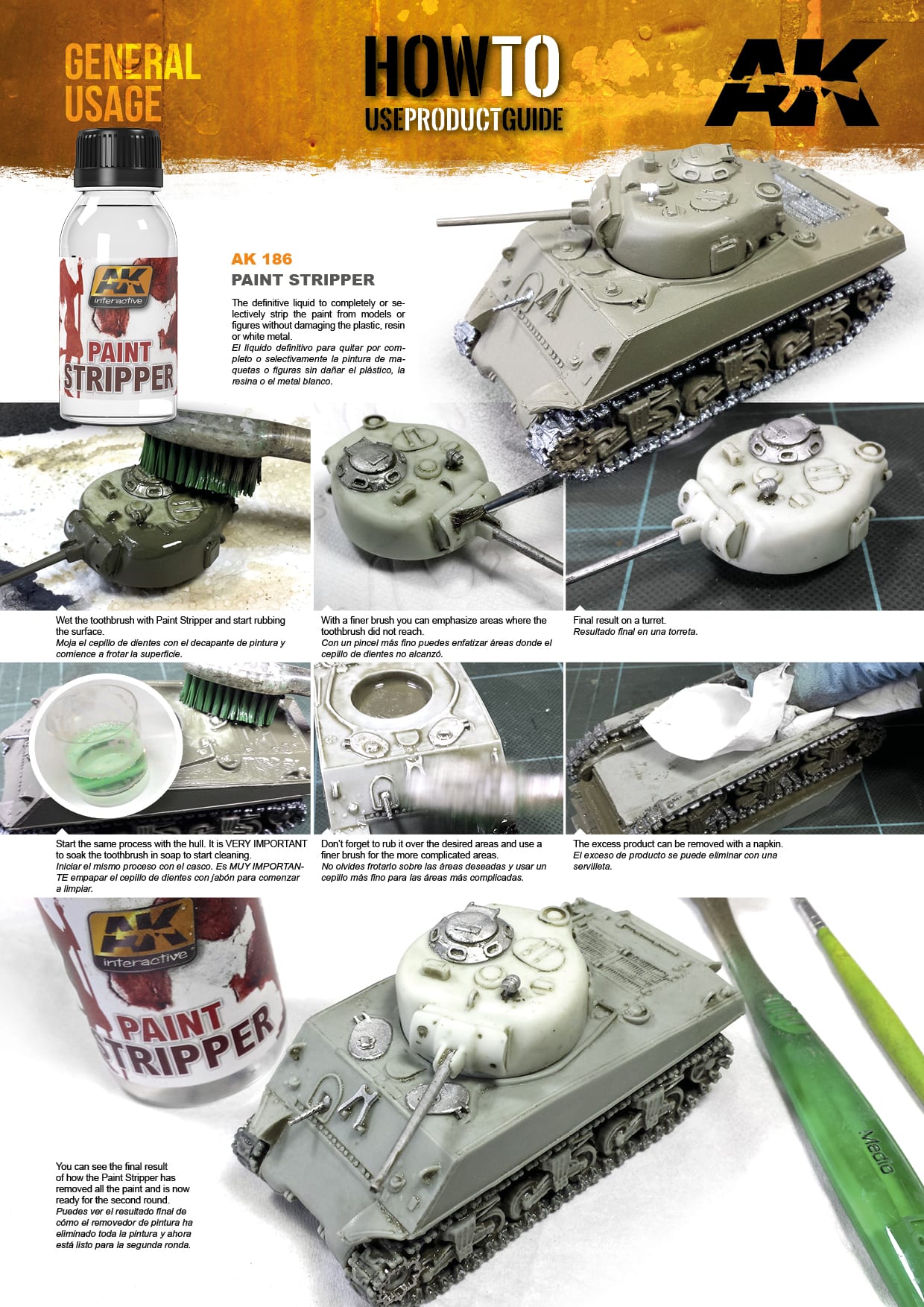 AK11586 - PAINT STRIPPER 250ML
