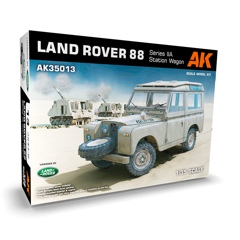 AK35013 - 1/35 -LAND ROVER 88 SERIES IIA STATION WAGON