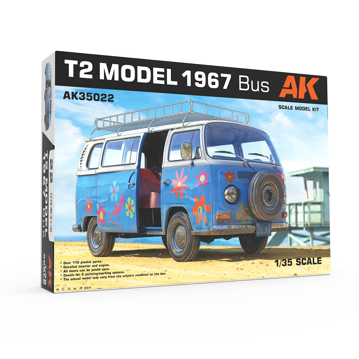 AK35022 - T2 MODEL 1967 BUS 1/35