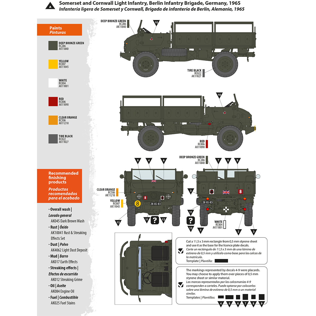 AK35505 - UNIMOG S 404 Europe and Africa - 1/35