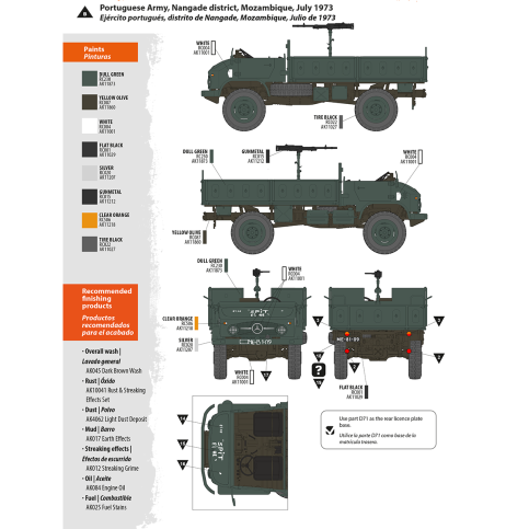 AK35505 - UNIMOG S 404 Europe and Africa - 1/35