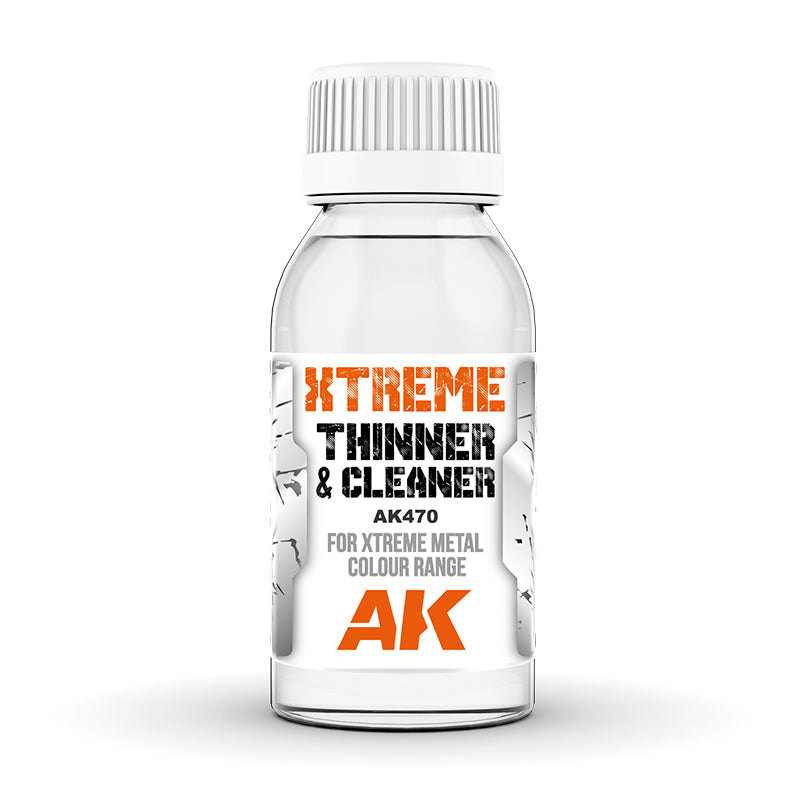 AK470 - AK Xtreme Metal - Xtreme Thinner & Cleaner 100ML