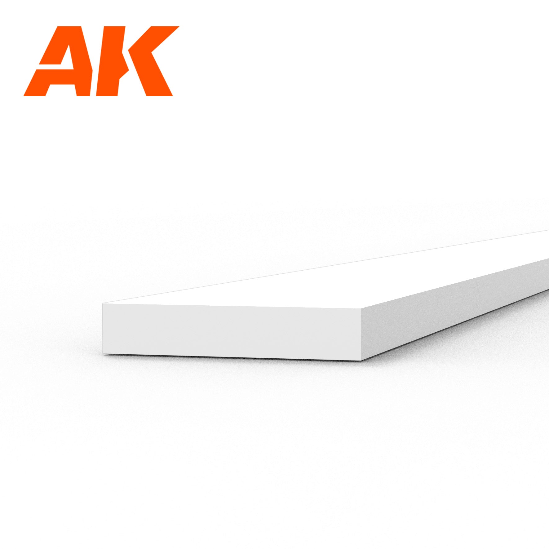 AK6517 - Styrene Strip - 0.75 x 4.00 x 350mm (10 units)