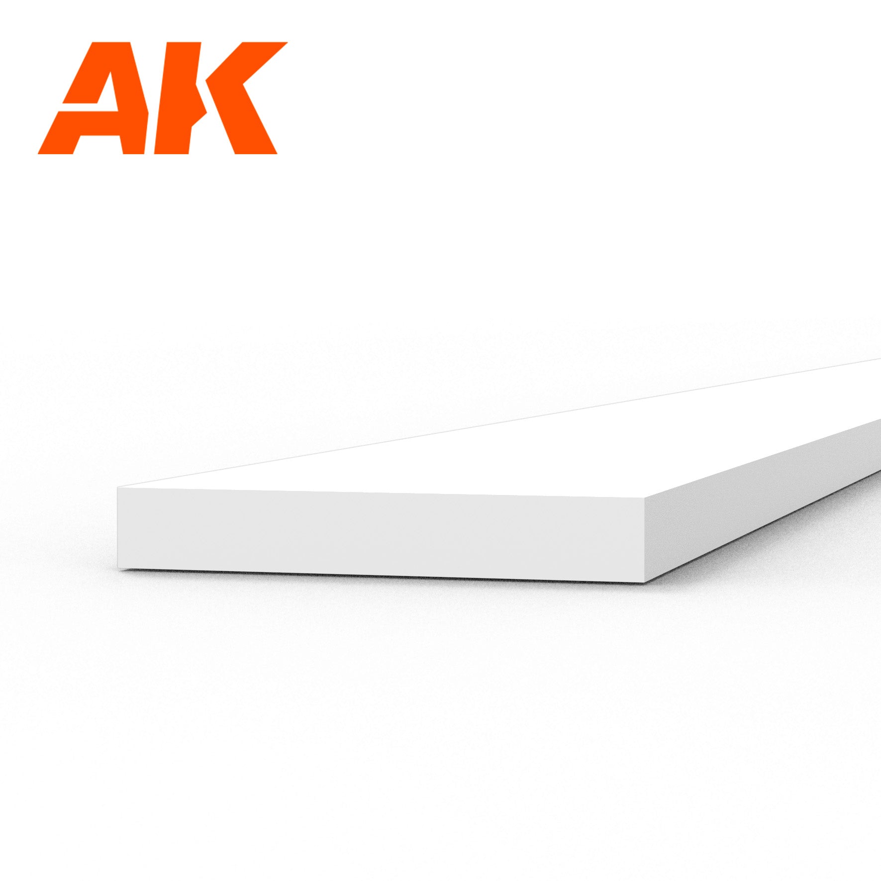 AK6518 - Styrene strip - 0.75 x 5.00 x 350mm (10 units)