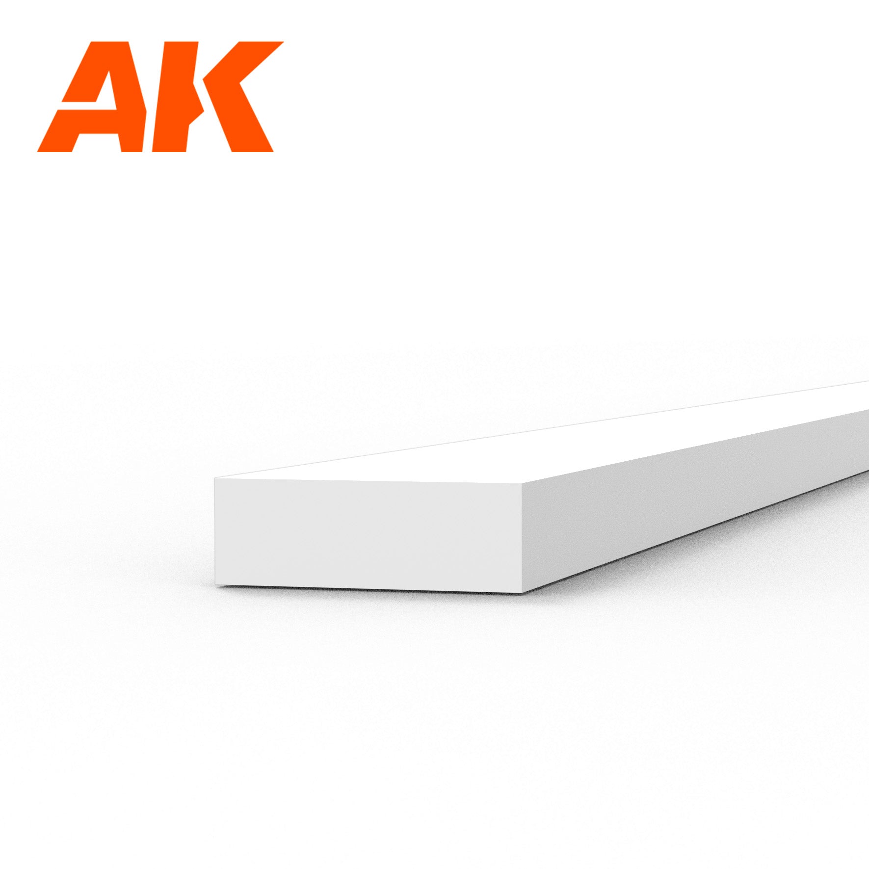 AK6521 - Styrene Strip - 1.00 x 3.00 x 350mm (10 units)