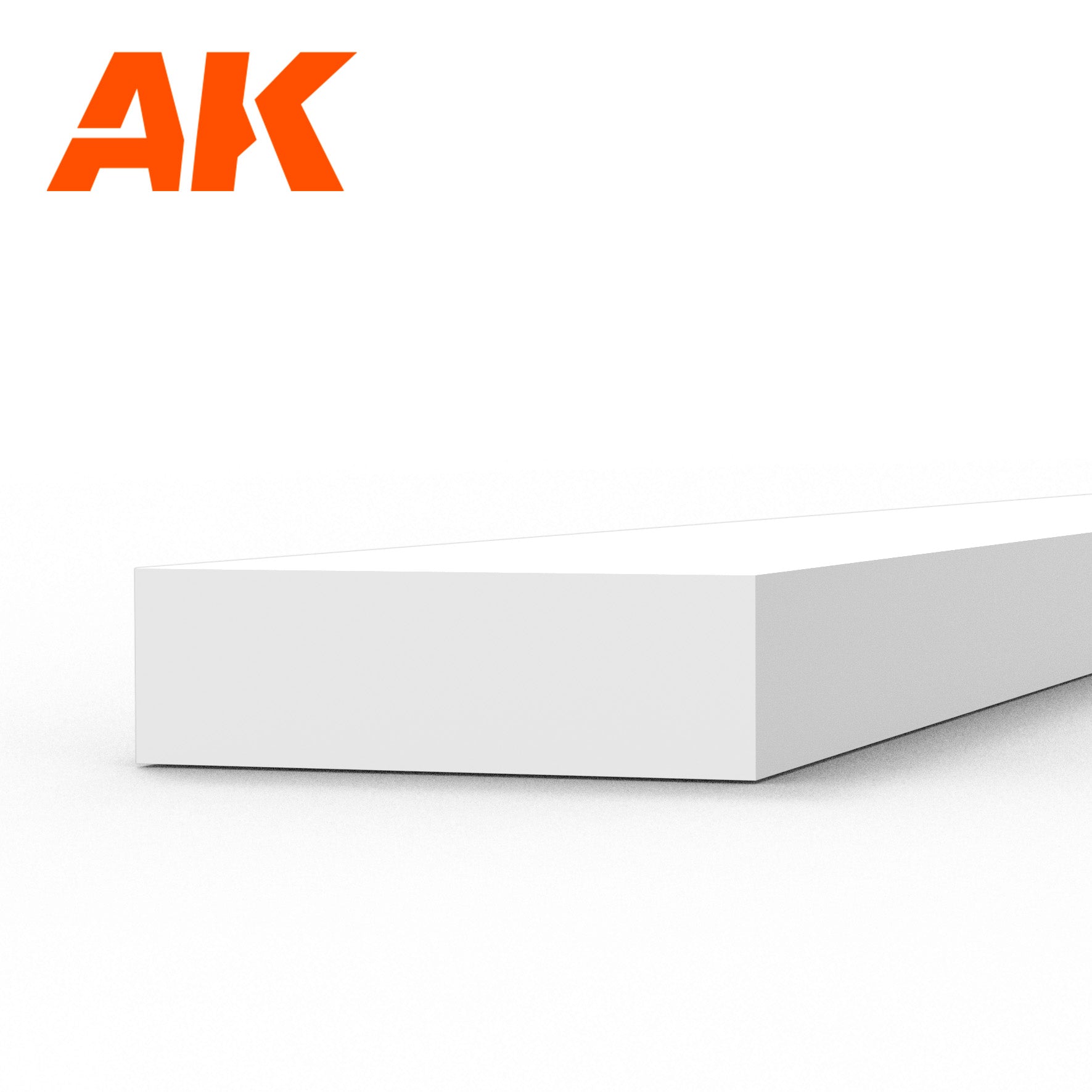 AK6528 - Styrene Strip - 1.50 x 5.00 x 350mm (9 units)