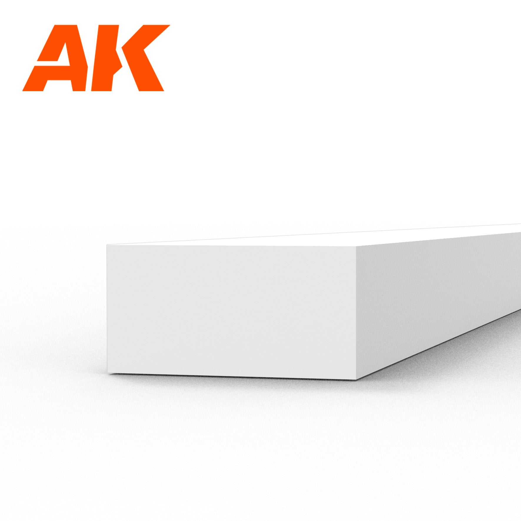 AK6531 - Styrene Strip - 2.00 x 4.00 x 350mm (8 units)