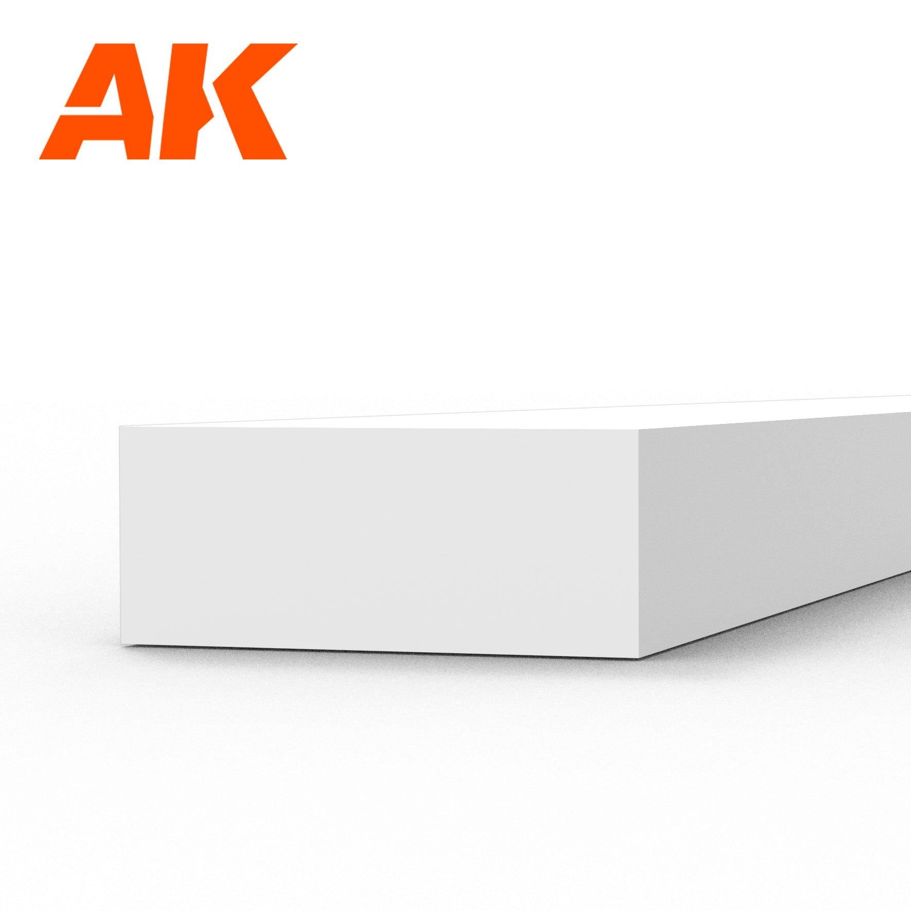 AK6532 - Styrene Strip - 2.00 x 5.00 x 350mm (8 units)