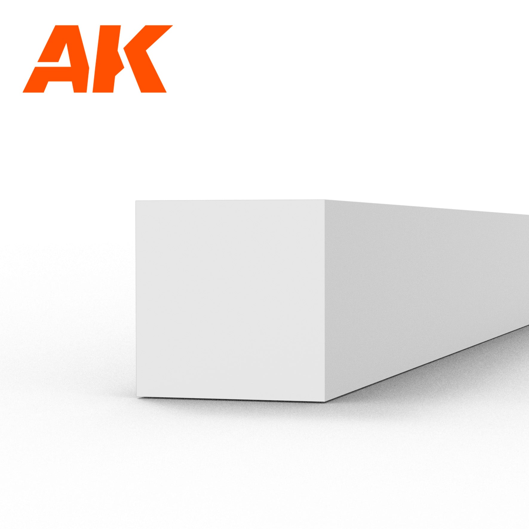 AK6533 - Styrene Strip - 3.00 x 3.00 x 350mm (6 units)