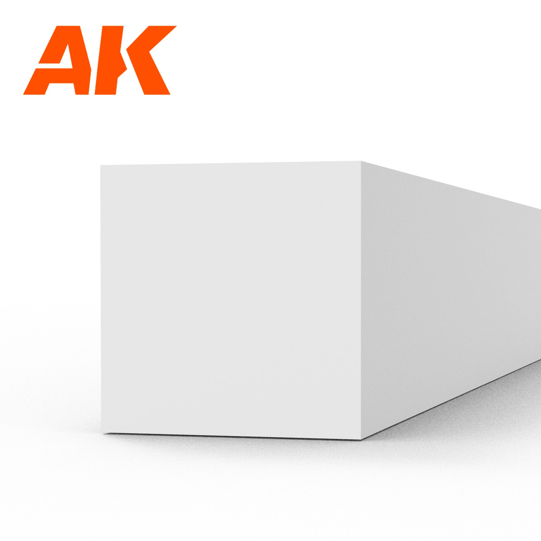 AK6534 - Styrene strip - 4.00 x 4.00 x 350mm (4 units)